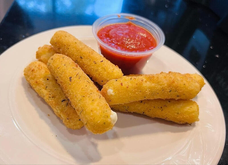 mozzarella sticks, Italian food, cheese, marinara