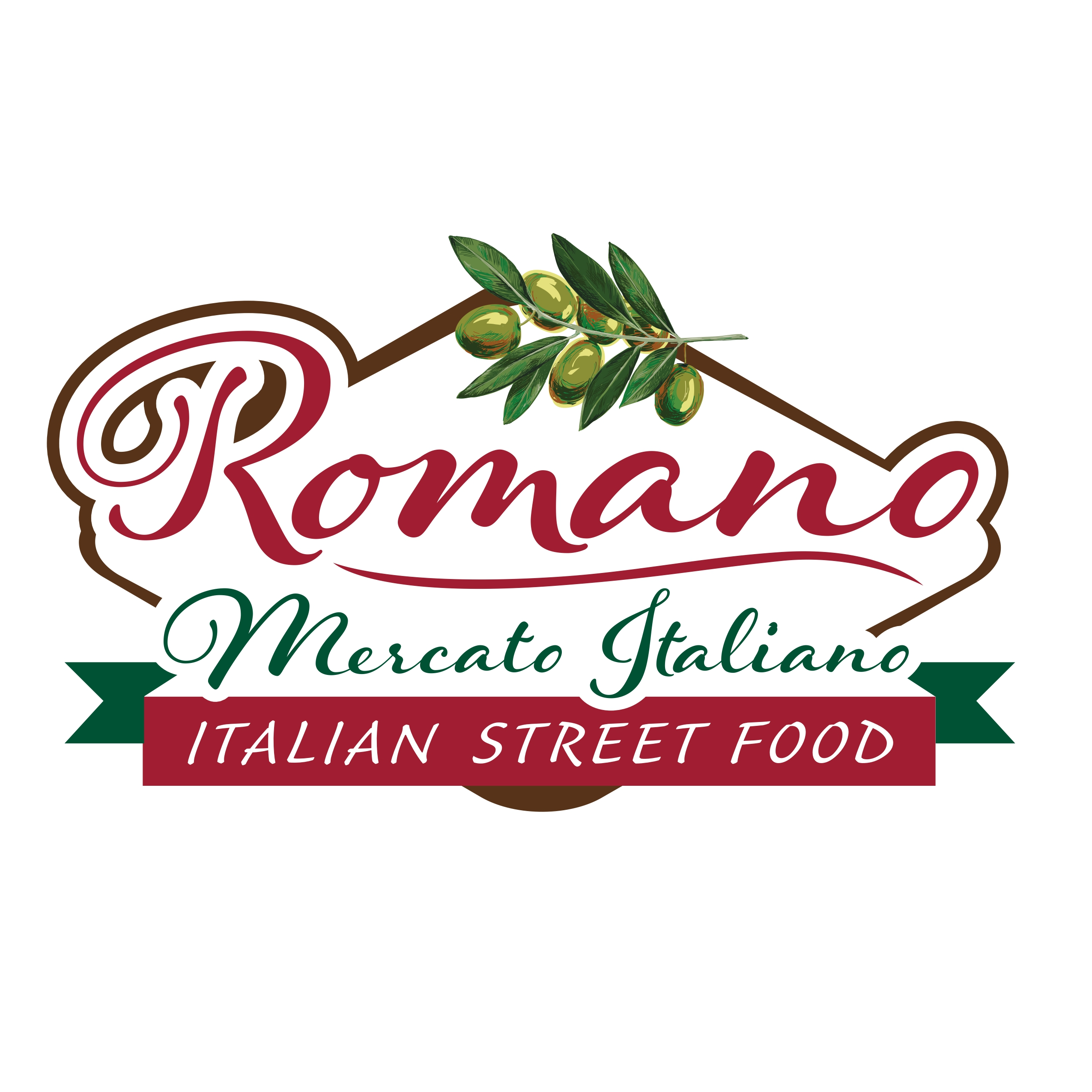 Romano Italian Street food logo